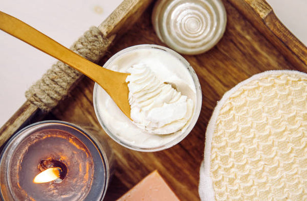 Make This Easy Candy Cane Whipped Body Butter