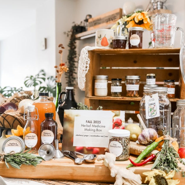 Fall Seasonal Herbal Medicine-Making Box