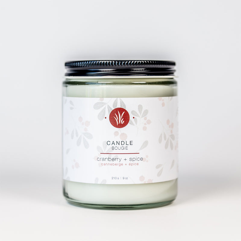 Cranberry + Spice Candle by All Things Jill