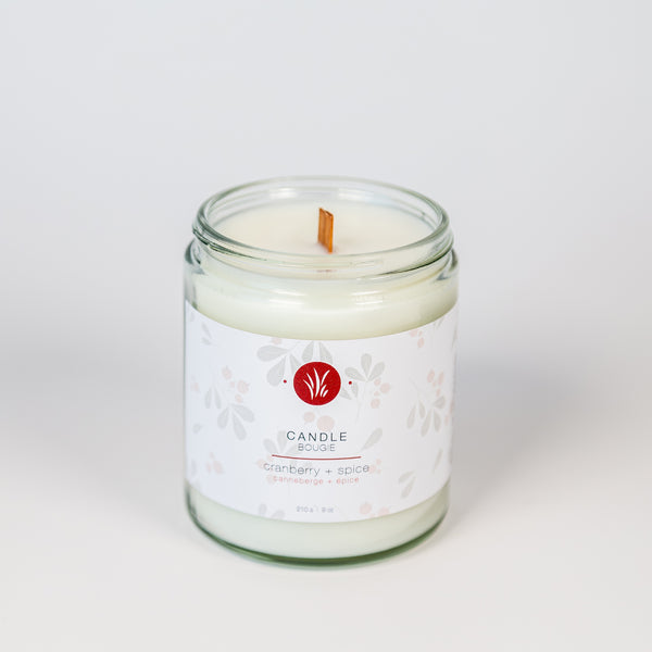Cranberry + Spice Candle by All Things Jill