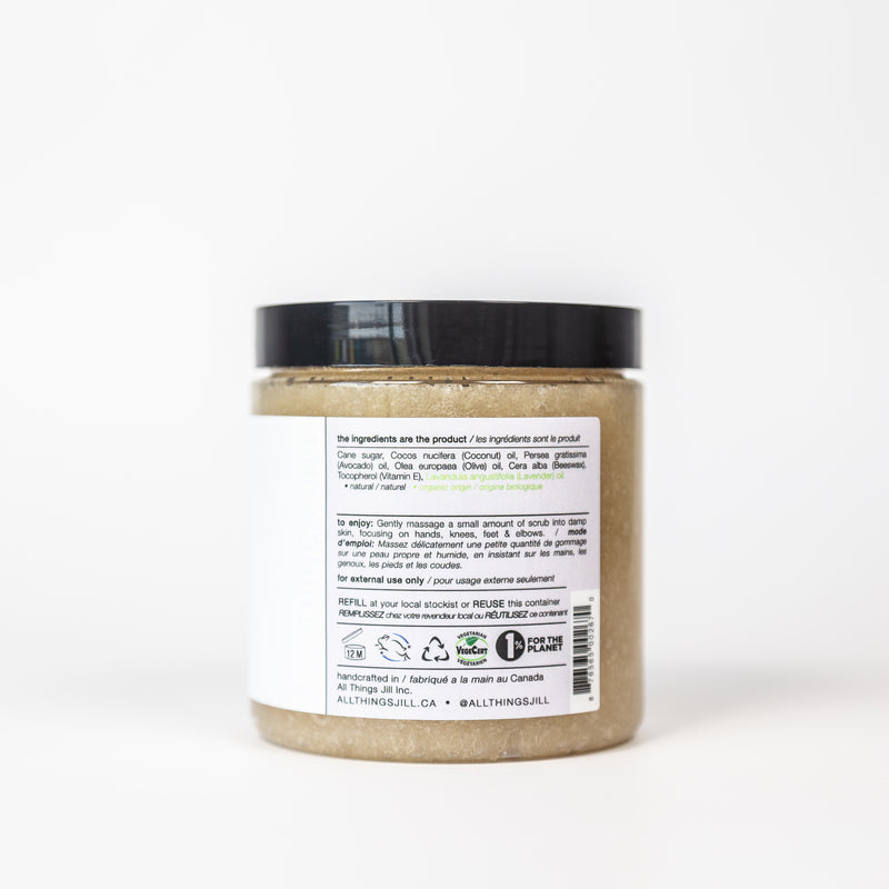 Lavender Body Scrub by All Things Jill