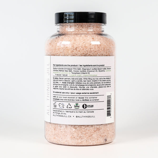 Lavender Mineral Soak by All Things Jill