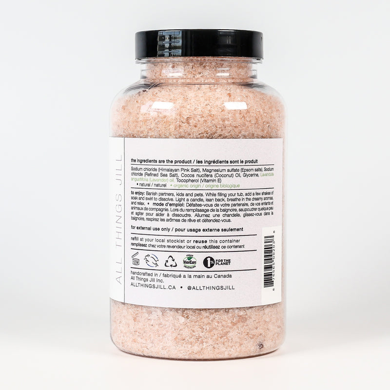 Lavender Mineral Soak by All Things Jill