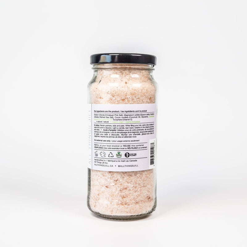 Lavender Mineral Soak by All Things Jill