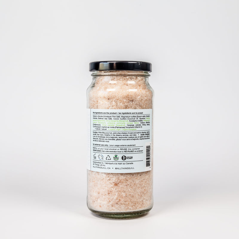 mineral bath soak