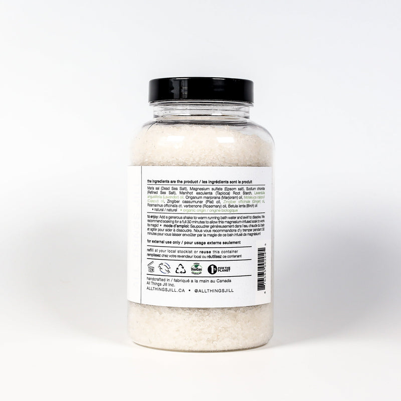 Rosemary + Sweet Birch Muscle Soak by All Things Jill