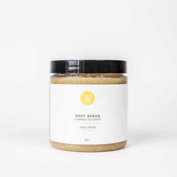 citrus body scrub
