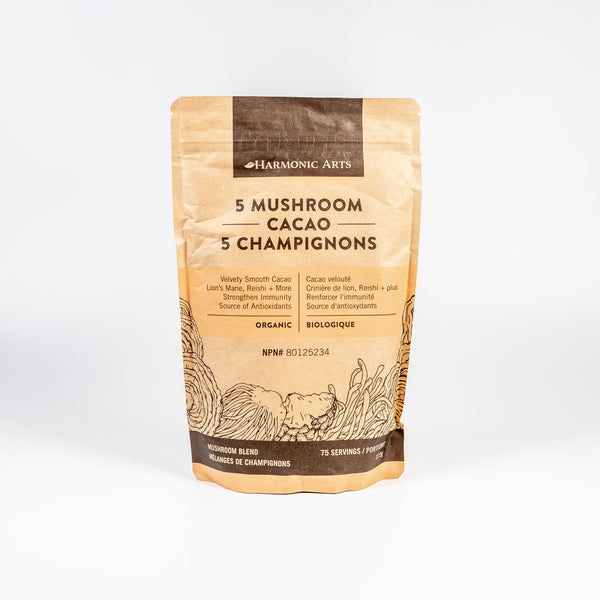 5 Mushroom Cacao Herbal Latte by Harmonic Arts