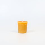 honey votive candle