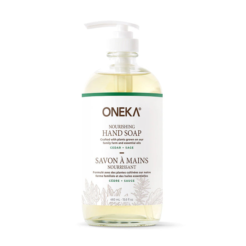 cedar natural hand soap