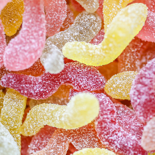 sour gummy worms