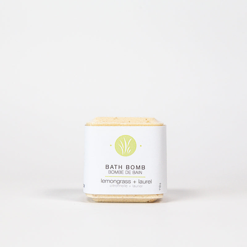 Lemongrass + Laurel Bath Bomb by All Things Jill
