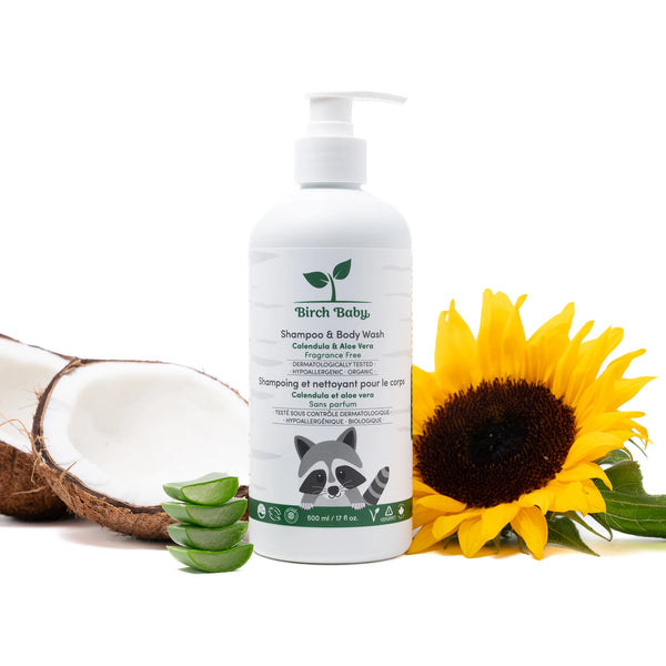 Baby Shampoo & Body Wash by Birch Babe
