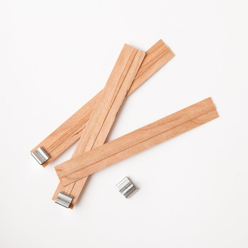 wooden wicks for candlemaking
