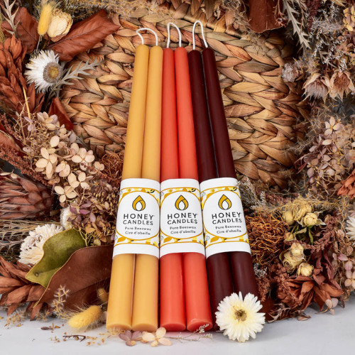 12" Taper Pairs by Honey Candles