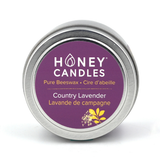 Lavender Tin by Honey Candles