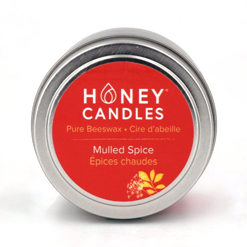 Mulled Spice Tin by Honey Candles