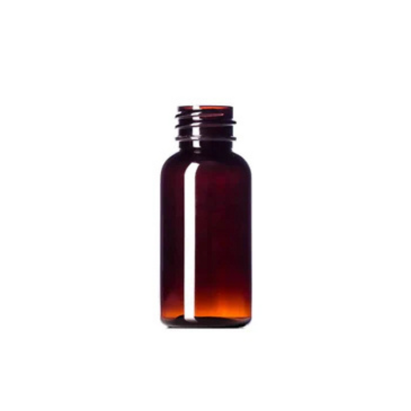 Amber PET Bottle -  1 oz / 30 ml