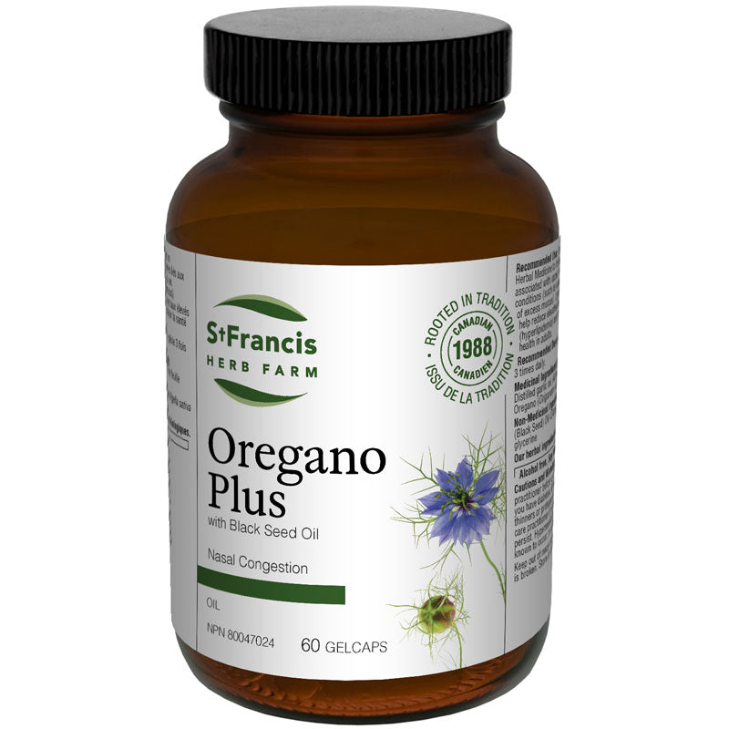 Oregano Plus Gelcaps by St. Francis Herb Farm