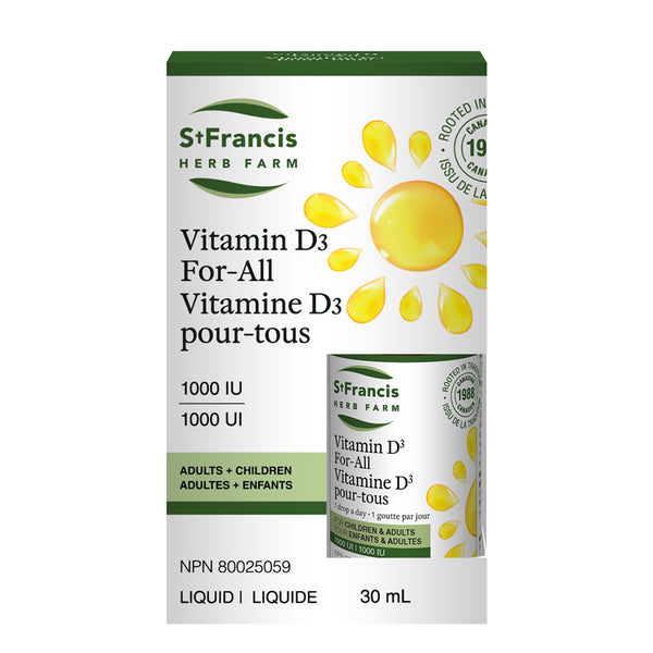 Vitamin D3 for All by St. Francis Herb Farm