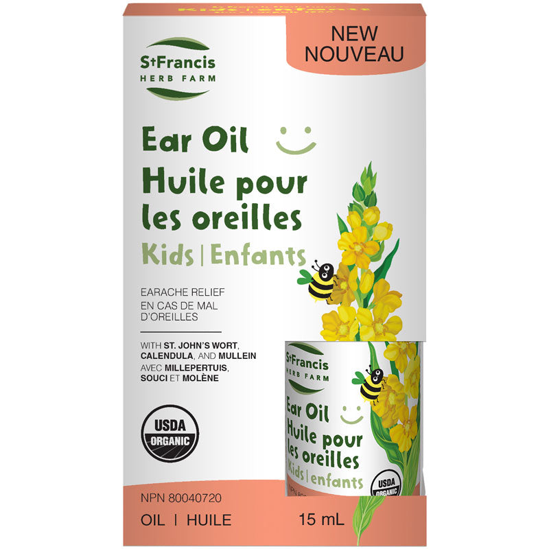 Ear Oil for Kids by St. Francis Herb Farm