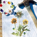 Hapazome: Nature's Palette on Fabric