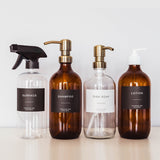 Apothecary Home: Custom Glass Refill Bottle