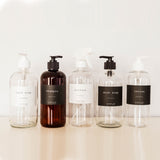 Apothecary Home: Custom Glass Refill Bottle