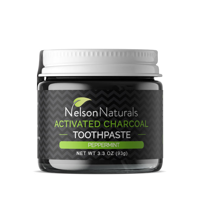 Nelson Naturals Activated Charcoal Whitening Toothpaste