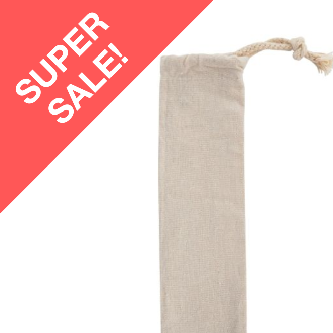 Cotton Straw Travel / Carrying Bag