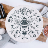 Your Green Kitchen Bowl Cover - Large Unwaxed