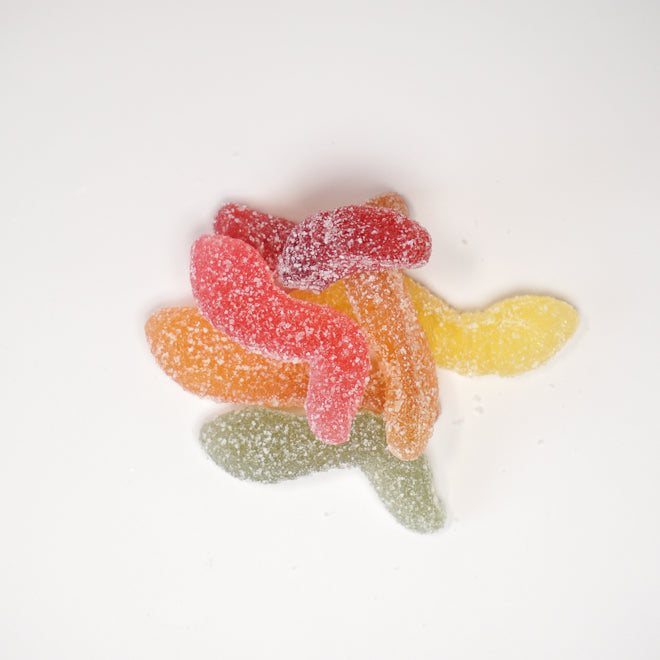 Vegan Sour Gummy Worms, Organic