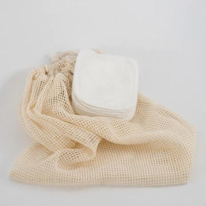 Cheeks Ahoy - Reusable Facial Rounds and Laundry Bag Set