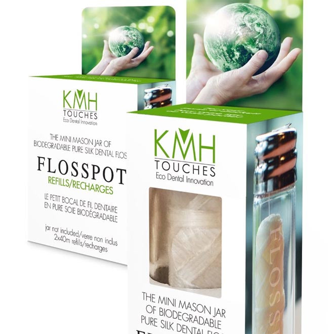 FlossPot Silk Dental Floss
