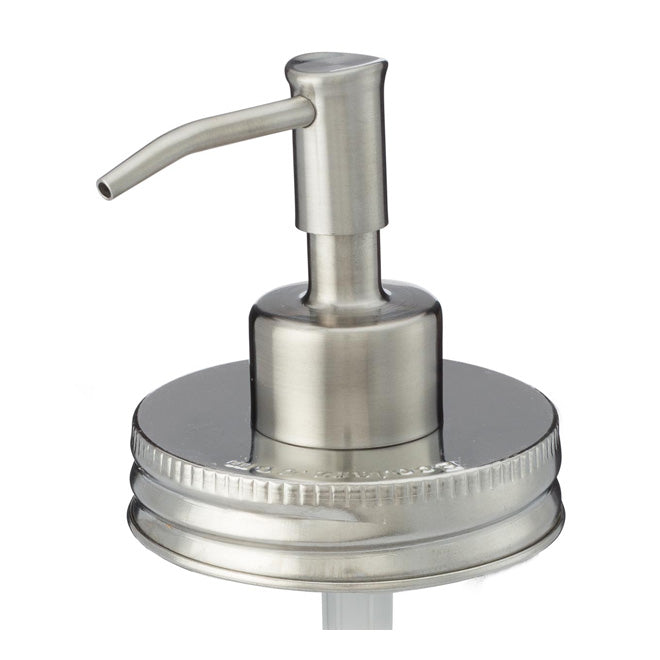 Jarmazing Stainless Steel Mason Jar Soap Dispenser Lid