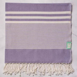Mint+Grey Bath Towel - Luna