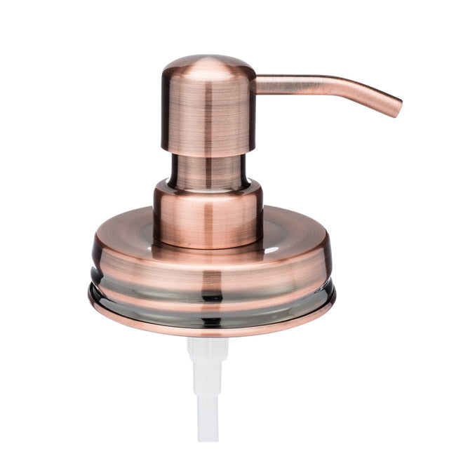 Jarmazing Copper Mason Jar Soap Dispenser Lid
