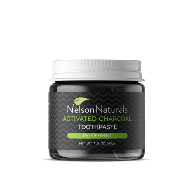 Nelson Naturals Activated Charcoal Whitening Toothpaste