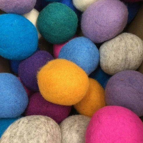 The General Bean - Coloured Dryer Balls
